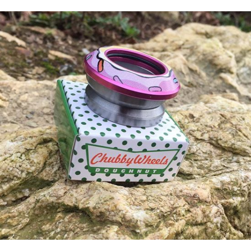 Chubby Doughnut Integrated Headset Pink