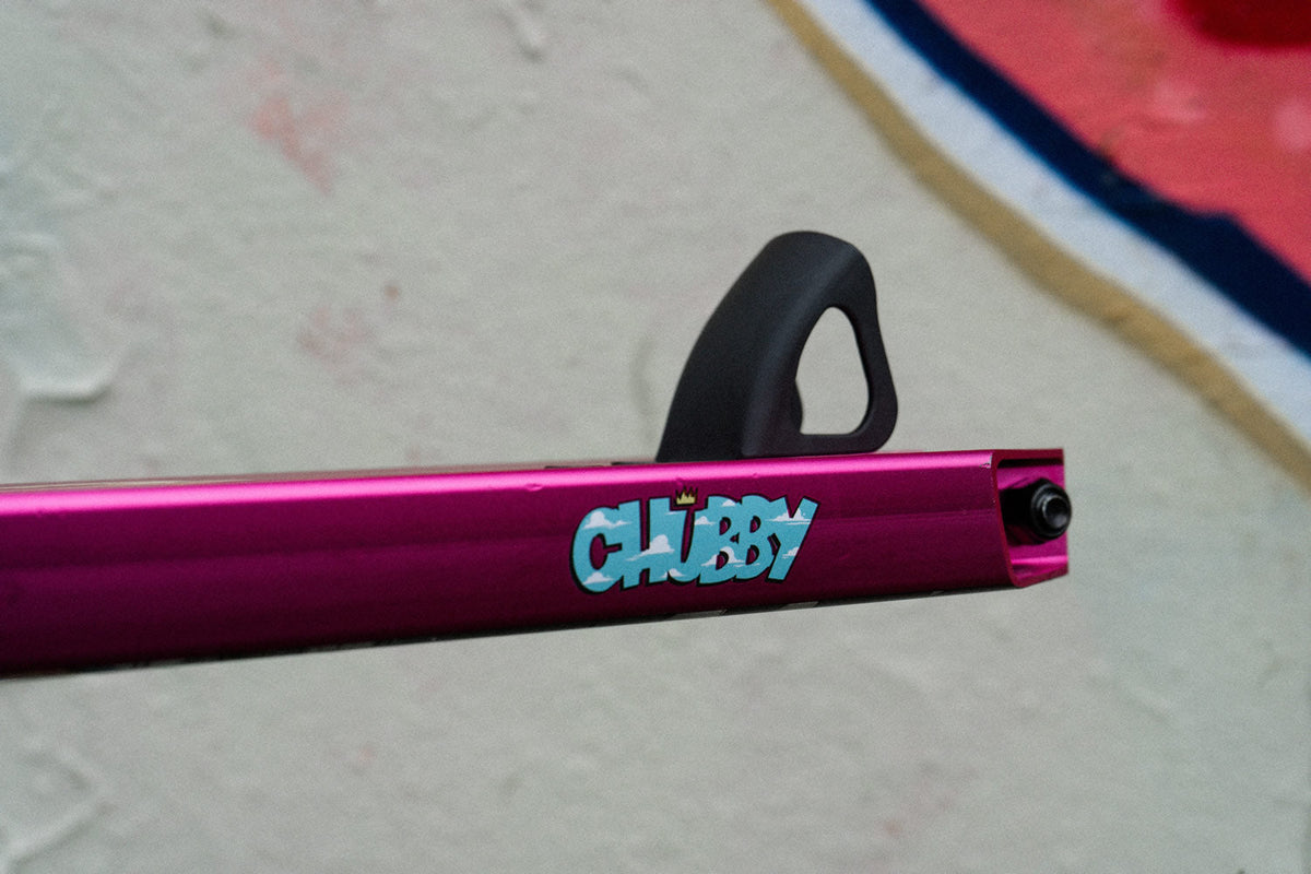 Chubby Loco Scooter Deck 19.5" x 4.5" Doughnut King