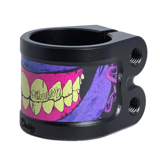 Chubby Gnasher Double clamp Black/Purple