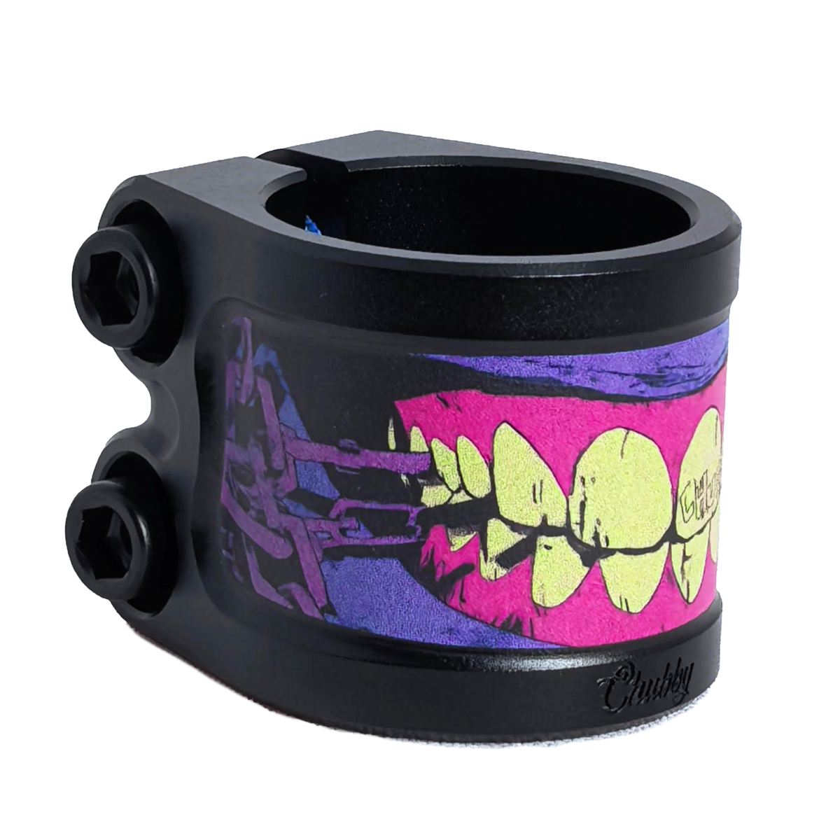 Chubby Gnasher Double clamp Black/Purple