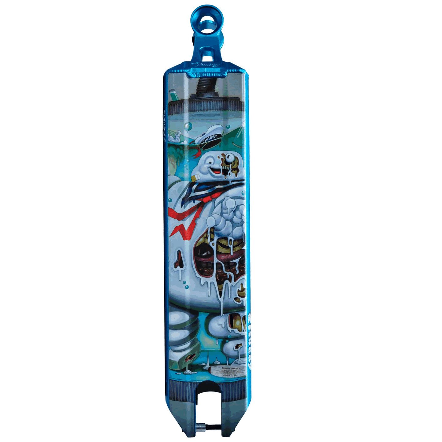 Chubby Loco Scooter Deck 19.5" x 4.5" Marshmallow Boy