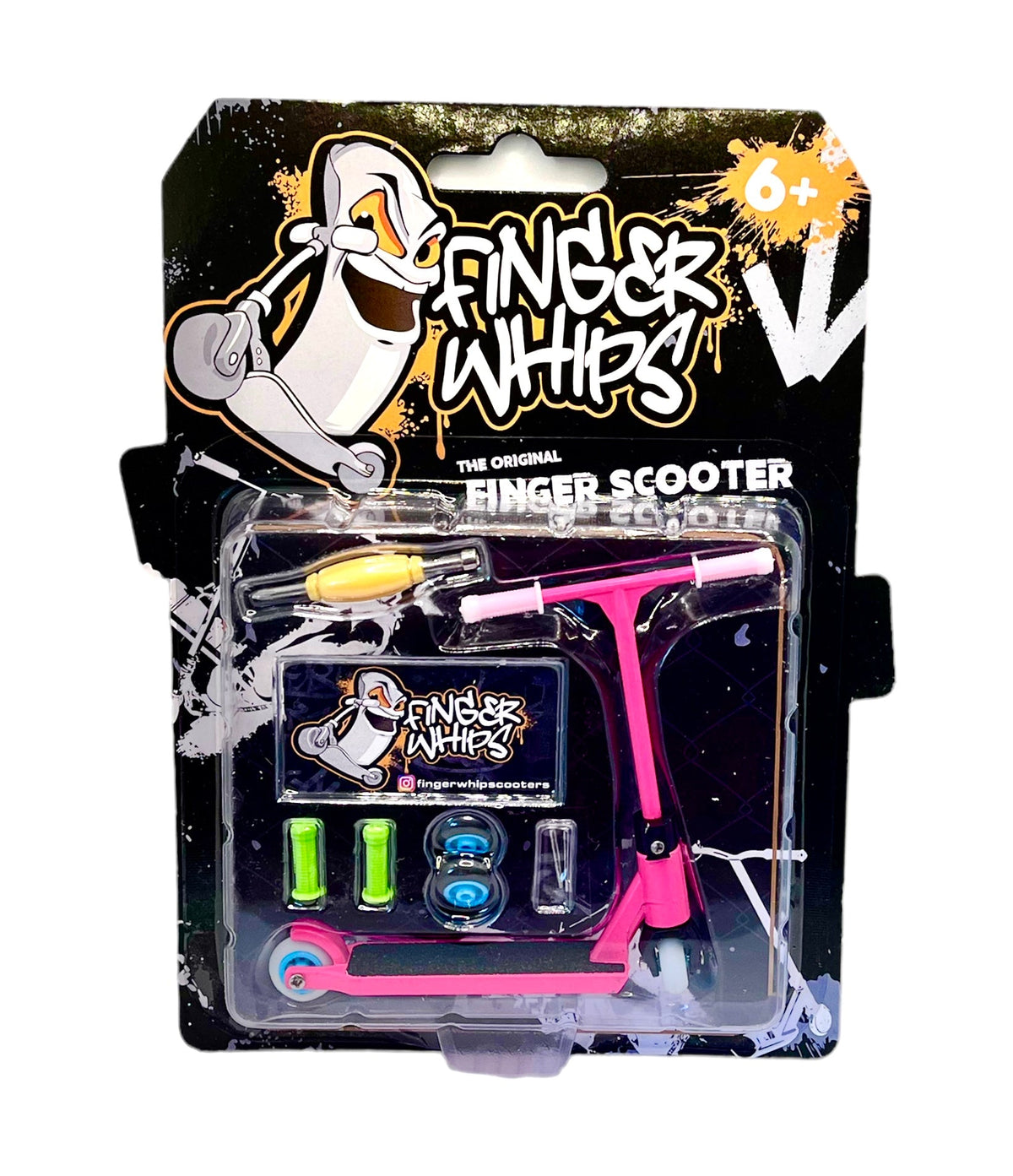Finger Whip Pink Finger Scooter
