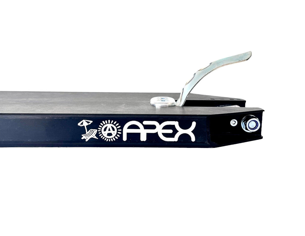 Apex Pro Scooter Deck Lifes A Beach Special Edition Blue / Black  580mm (19.5”)x 5" wide