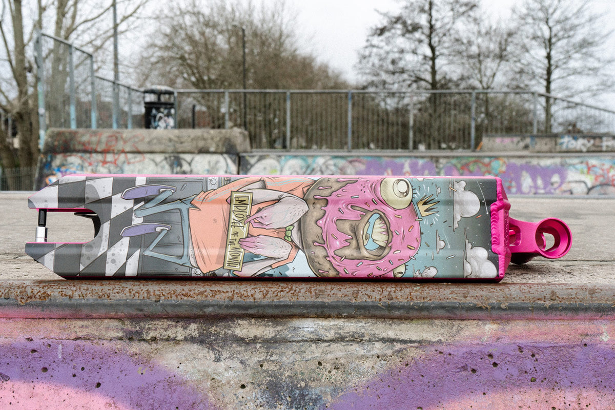 Chubby Loco Scooter Deck 19.5" x 4.5" Doughnut King