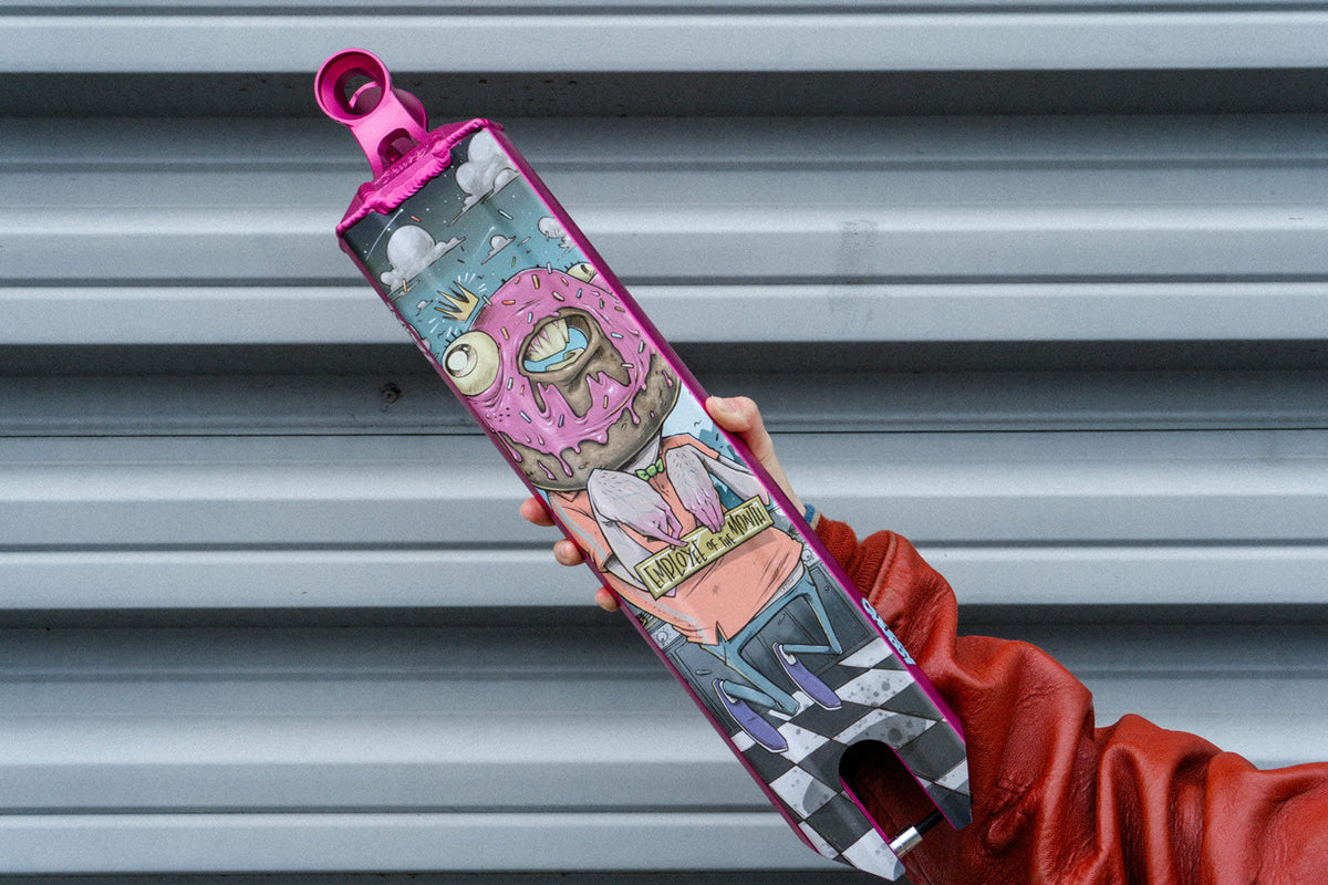 Chubby Loco Scooter Deck 19.5" x 4.5" Doughnut King